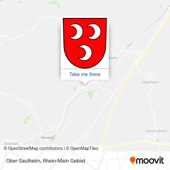 Карта Ober-Saulheim