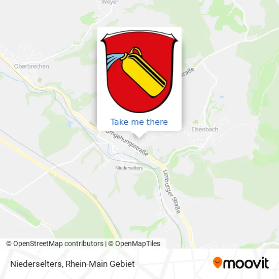Карта Niederselters