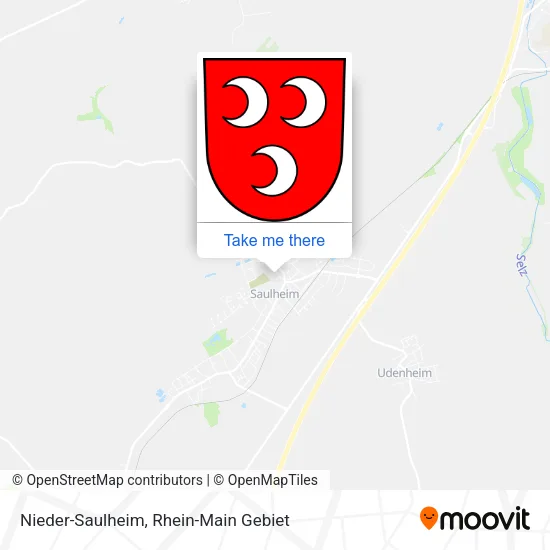 Карта Nieder-Saulheim