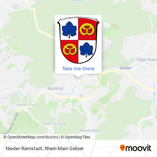 Nieder-Ramstadt map