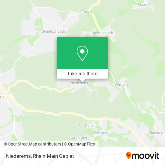 Карта Niederems