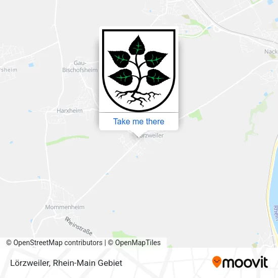 Карта Lörzweiler