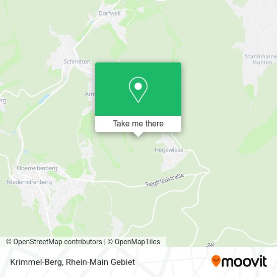Карта Krimmel-Berg