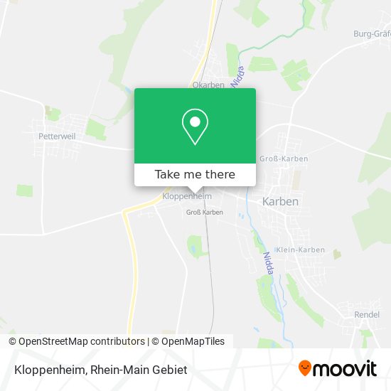 Карта Kloppenheim