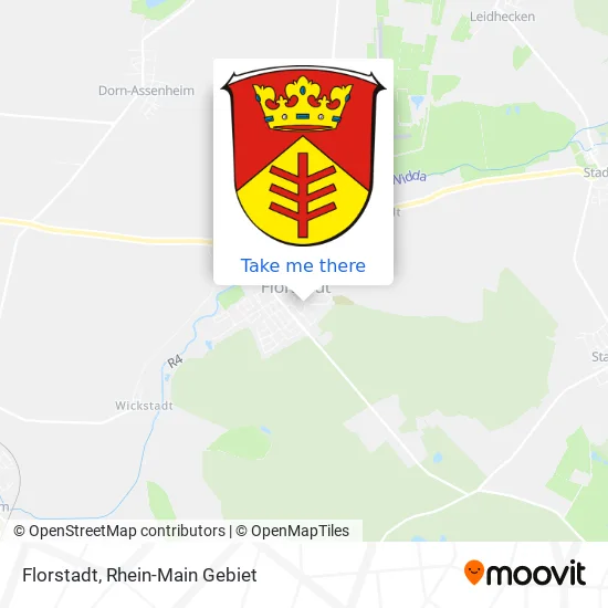 Карта Florstadt