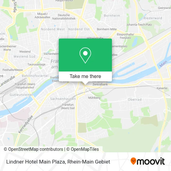 Lindner Hotel Main Plaza map