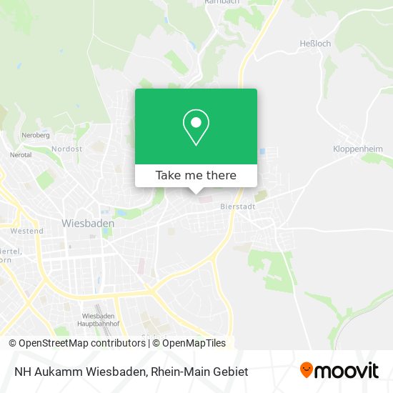 NH Aukamm Wiesbaden map