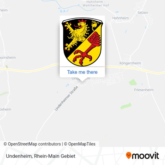 Карта Undenheim