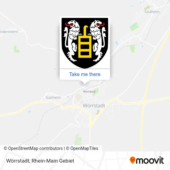 Карта Wörrstadt