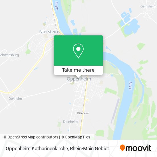 Oppenheim Katharinenkirche map