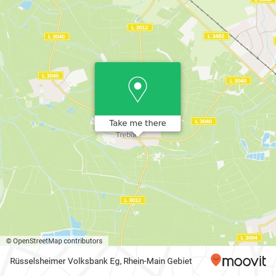 Rüsselsheimer Volksbank Eg map