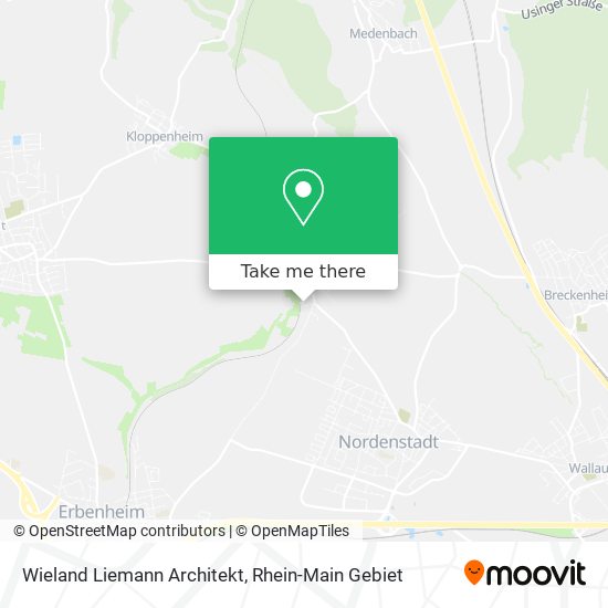 Wieland Liemann Architekt map