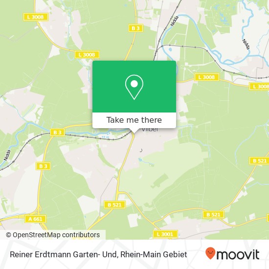 Reiner Erdtmann Garten- Und map