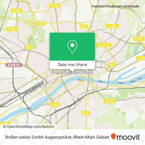 Brillen-weiss Gmbh Augenoptiker map