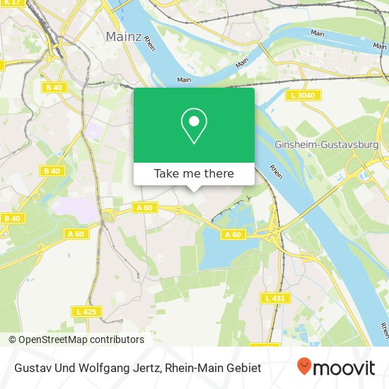Gustav Und Wolfgang Jertz map