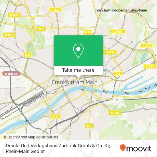 Druck- Und Verlagshaus Zarbock Gmbh & Co. Kg map