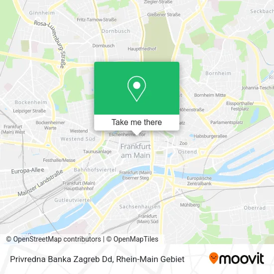 Карта Privredna Banka Zagreb Dd