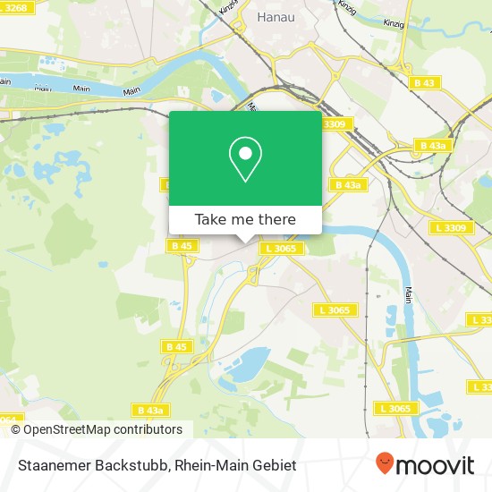 Staanemer Backstubb map