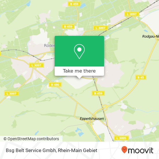 Bsg Belt Service Gmbh map