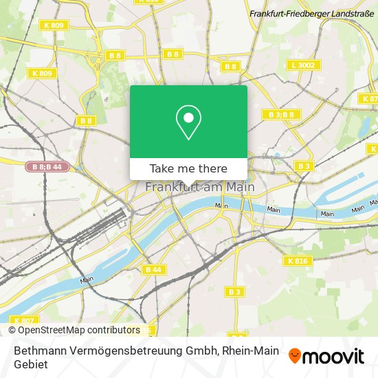 Bethmann Vermögensbetreuung Gmbh map