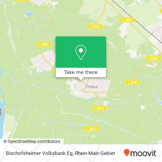 Bischofsheimer Volksbank Eg map