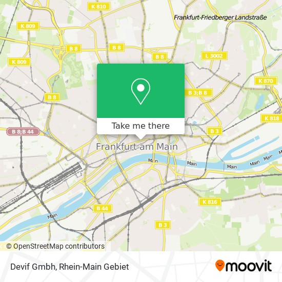 Devif Gmbh map