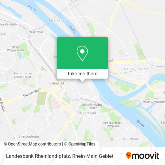 Карта Landesbank Rheinland-pfalz