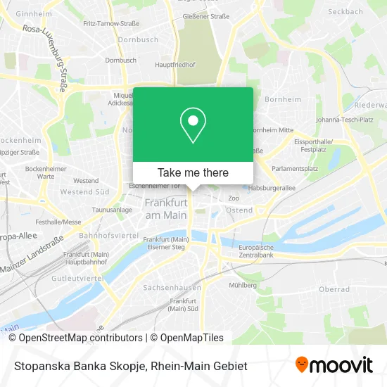 Карта Stopanska Banka Skopje