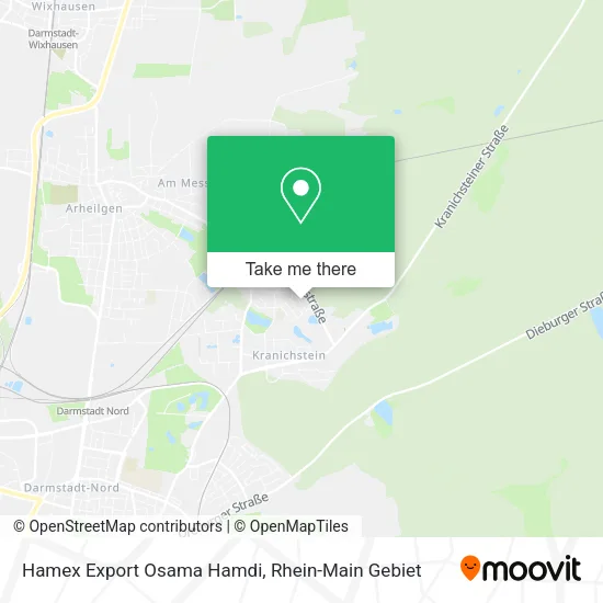 Карта Hamex Export Osama Hamdi