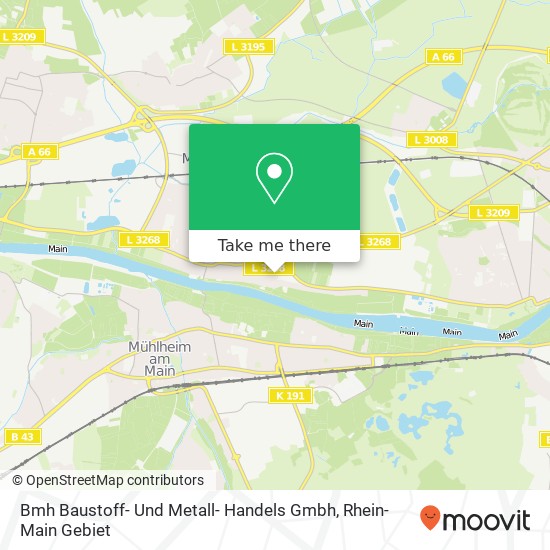 Bmh Baustoff- Und Metall- Handels Gmbh map