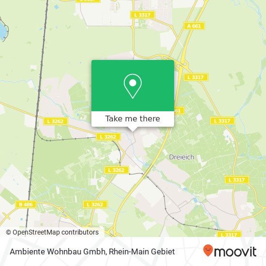 Ambiente Wohnbau Gmbh map