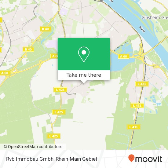 Rvb Immobau Gmbh map