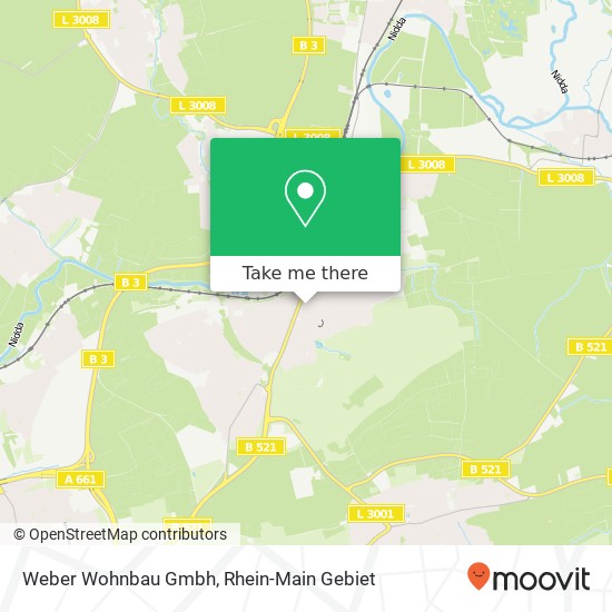 Weber Wohnbau Gmbh map