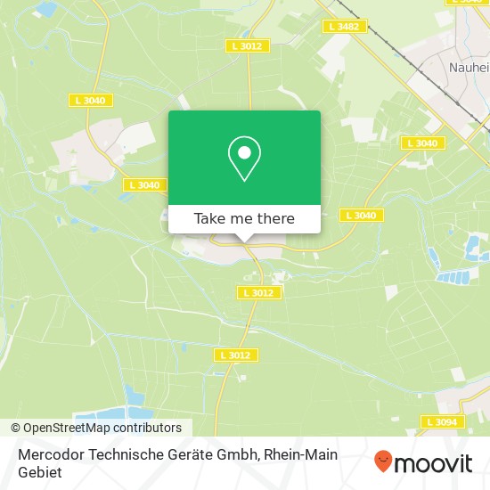 Mercodor Technische Geräte Gmbh map