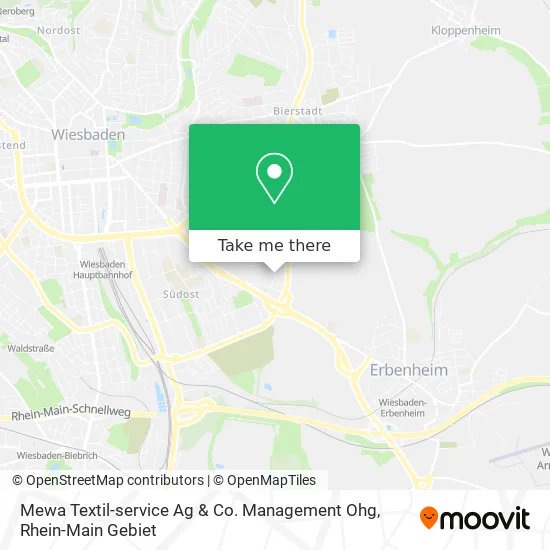 Карта Mewa Textil-service Ag & Co. Management Ohg