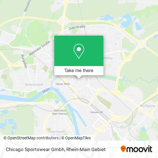 Карта Chicago Sportswear Gmbh