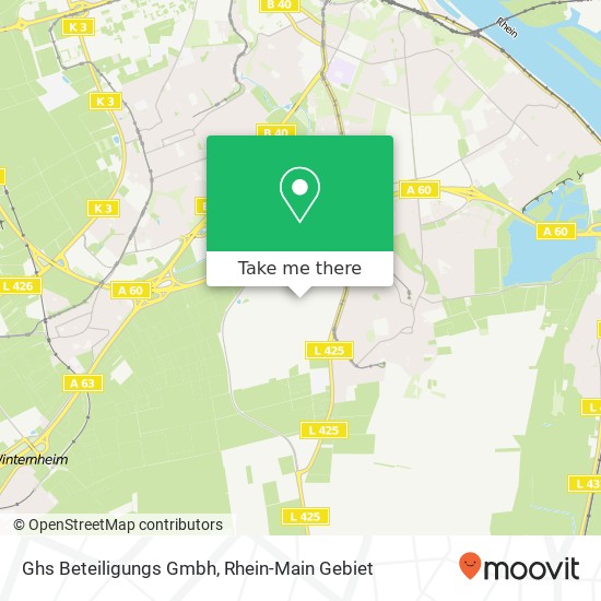 Ghs Beteiligungs Gmbh map