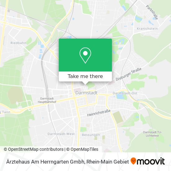 Ärztehaus Am Herrngarten Gmbh map