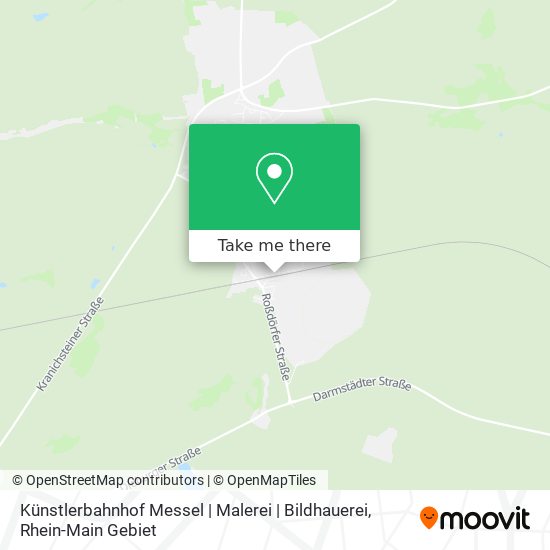 Künstlerbahnhof Messel | Malerei | Bildhauerei map