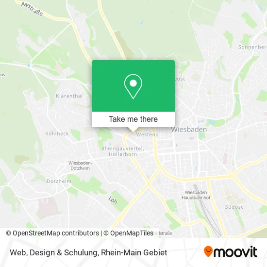Карта Web, Design & Schulung