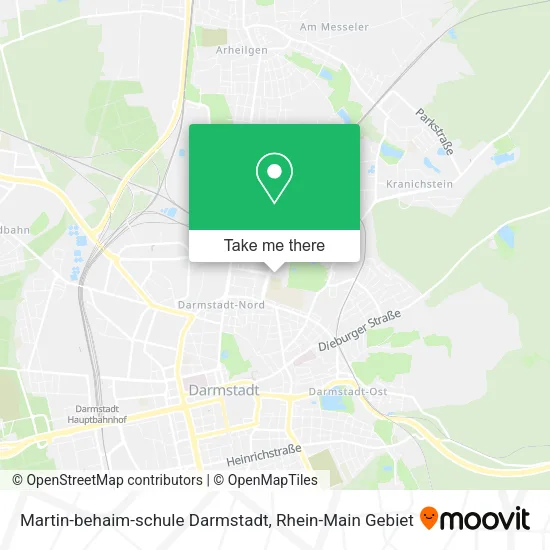 Карта Martin-behaim-schule Darmstadt
