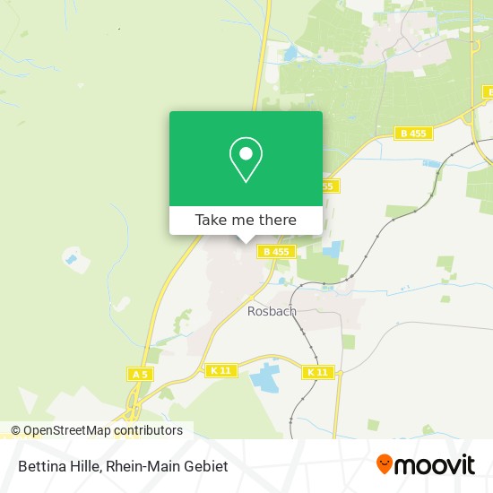 Bettina Hille map