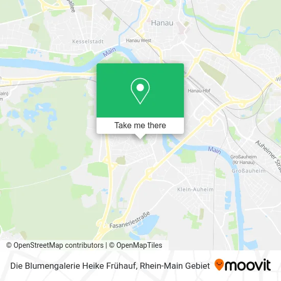 Карта Die Blumengalerie Heike Frühauf