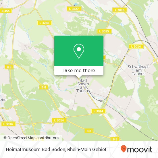 Heimatmuseum Bad Soden map