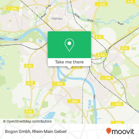 Bogon Gmbh map