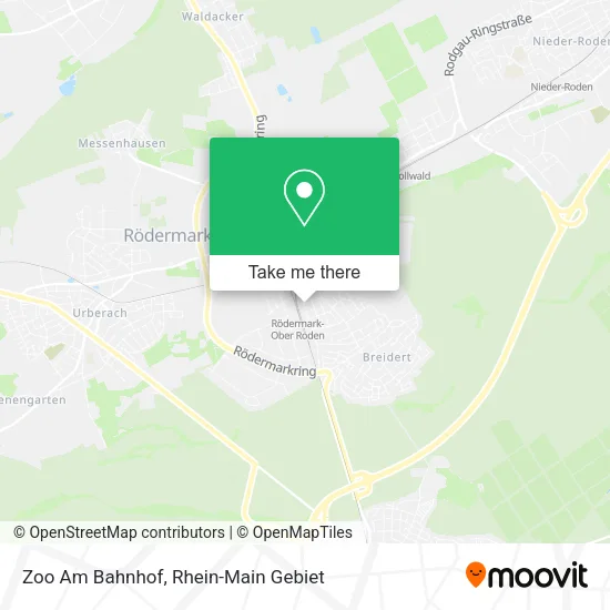Карта Zoo Am Bahnhof