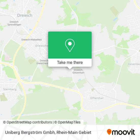 Карта Uniberg Bergström Gmbh