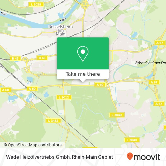 Wade Heizölvertriebs Gmbh map