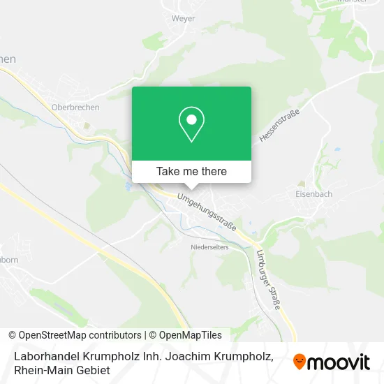 Карта Laborhandel Krumpholz Inh. Joachim Krumpholz