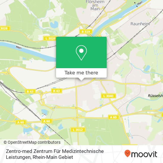 Zentro-med Zentrum Für Medizintechnische Leistungen map